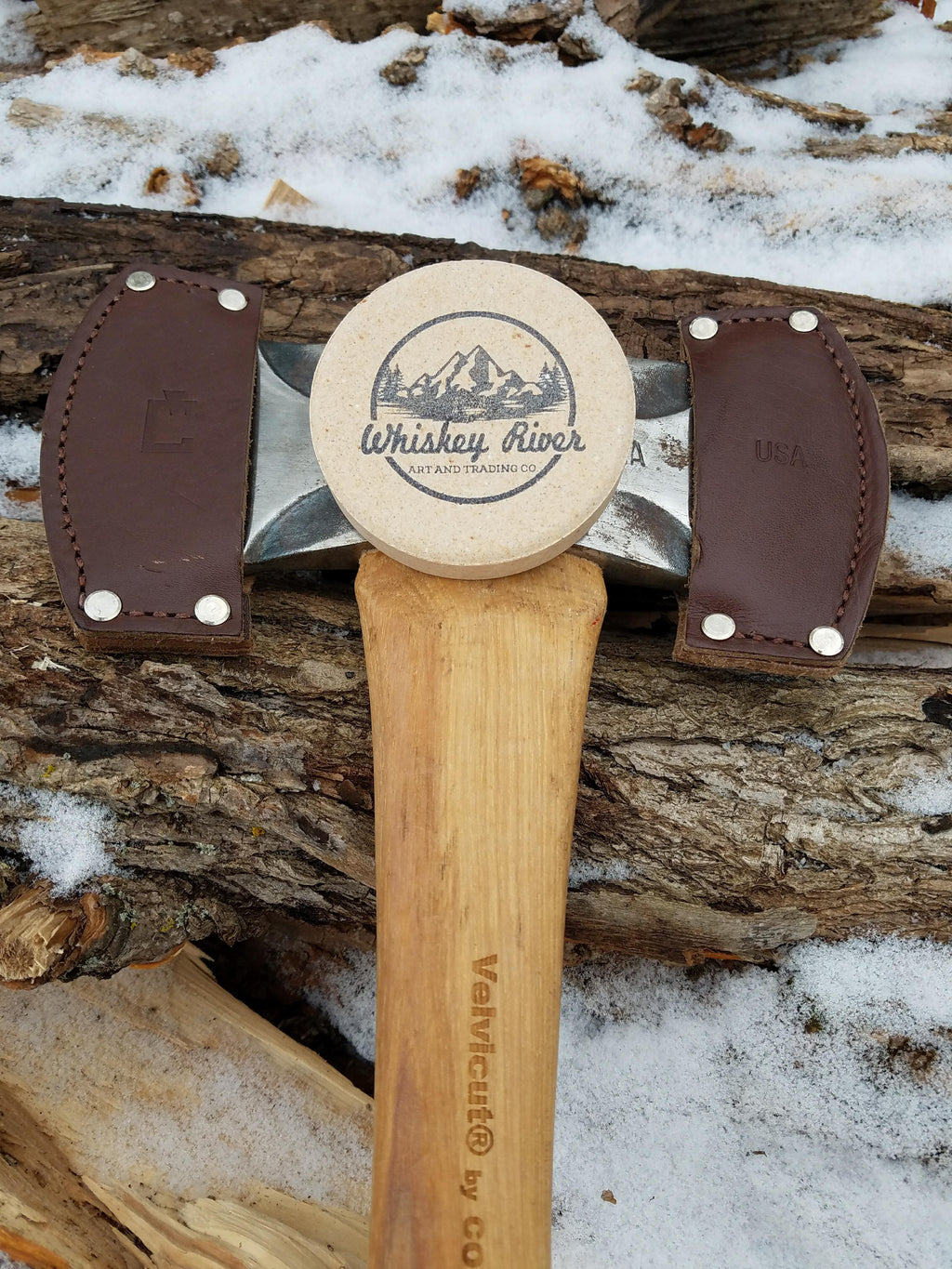 Whiskey River American Pioneer Sharpening Puck