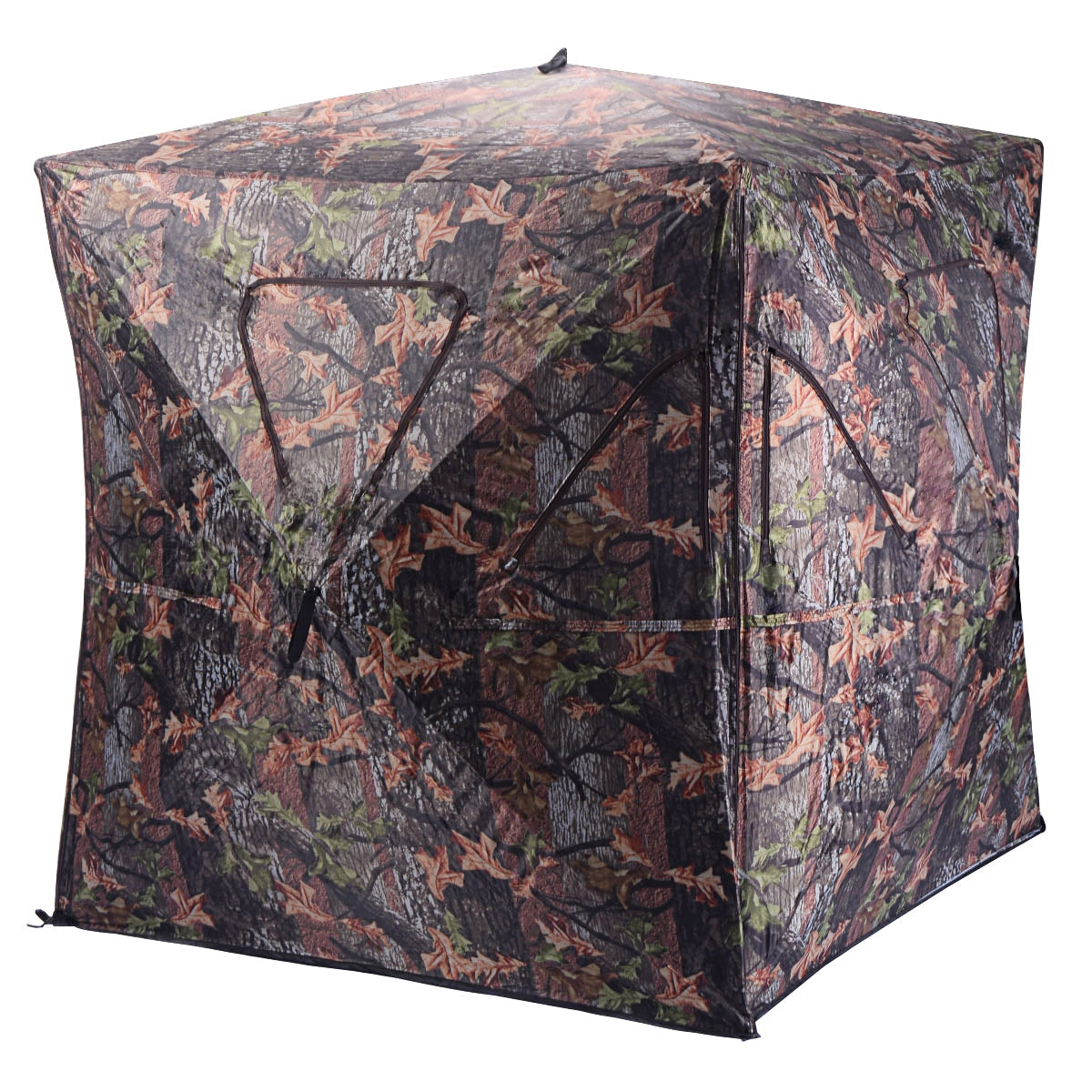 Portable Pop-Up Camo Ground Hunting Blind | 2–3 Person