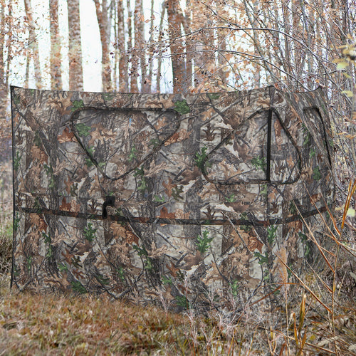 2-Panel Pop-Up Ground Hunting Blind | 3 Shooting Ports