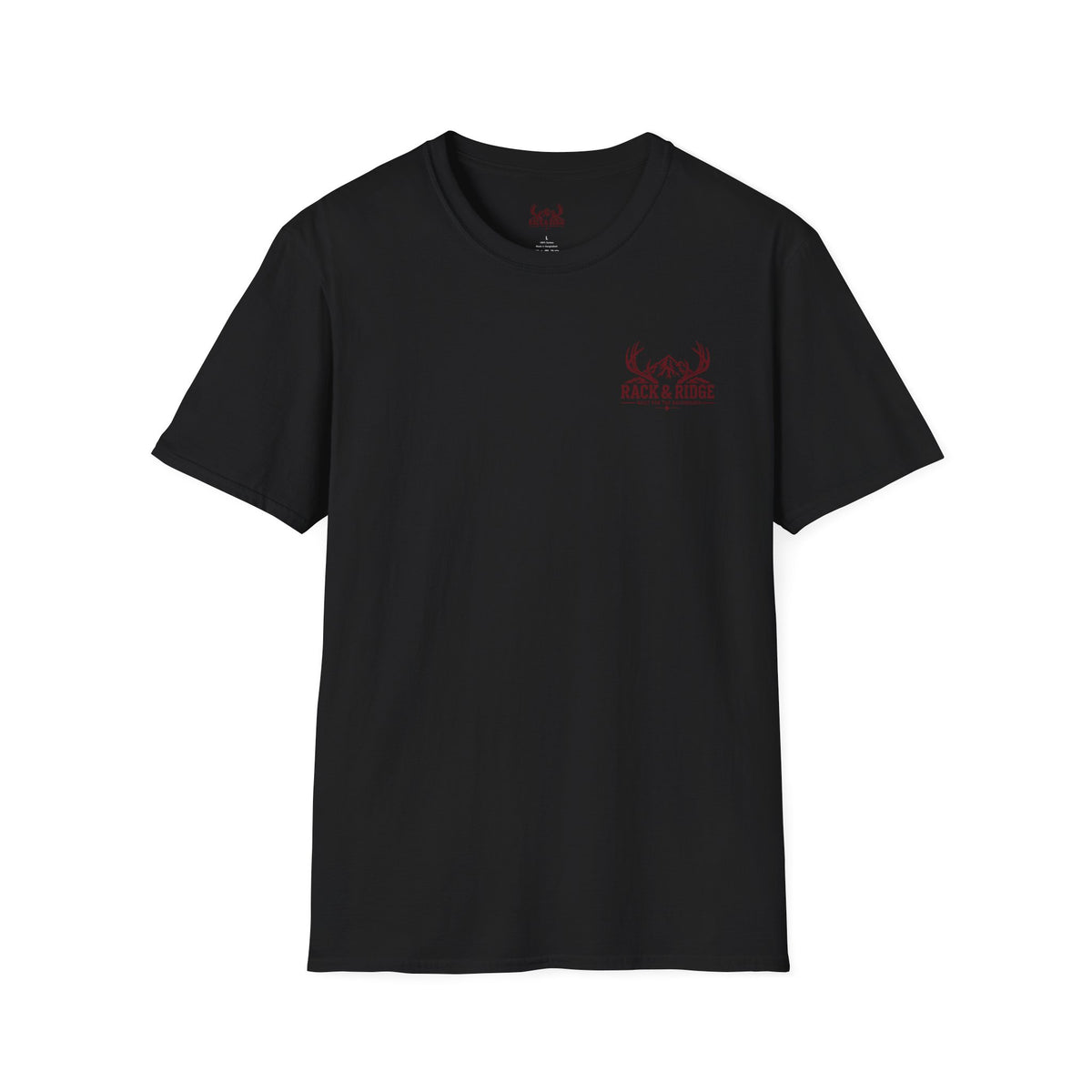 Rack & Ridge Antler Logo Tee — Patience. Persistence. Precision.