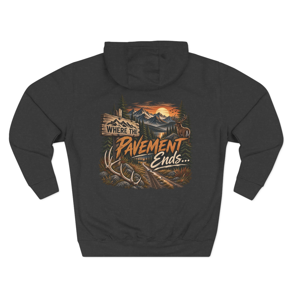 Rack & Ridge | Where the Pavement Ends Hoodie