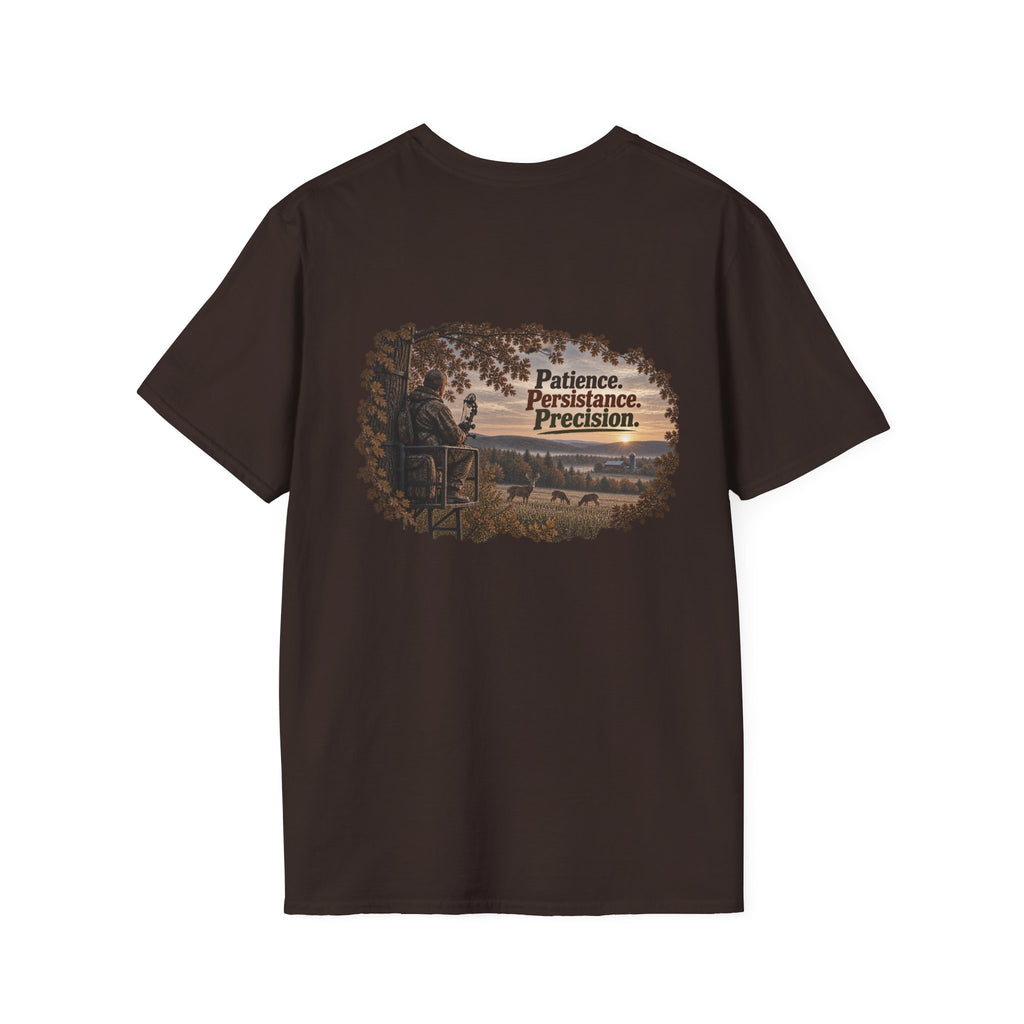 Rack & Ridge Antler Logo Tee — Patience. Persistence. Precision.