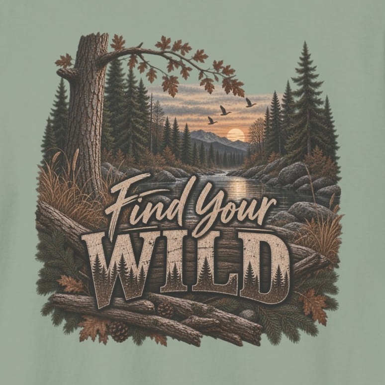 Rack & Ridge | Find Your Wild. T-Shirt