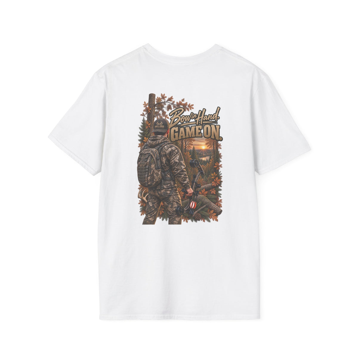 Rack & Ridge | Bow in Hand. Game On. T-Shirt