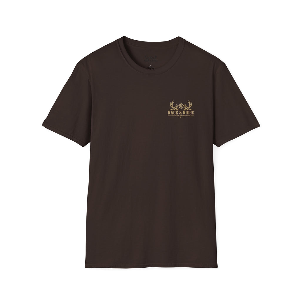 Rack & Ridge | Hunt hard. Stay wild. T-Shirt