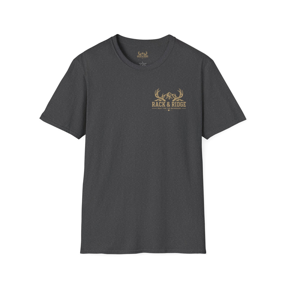 Hunt Hard. Live Wild. | Rack & Ridge Flag T-Shirt