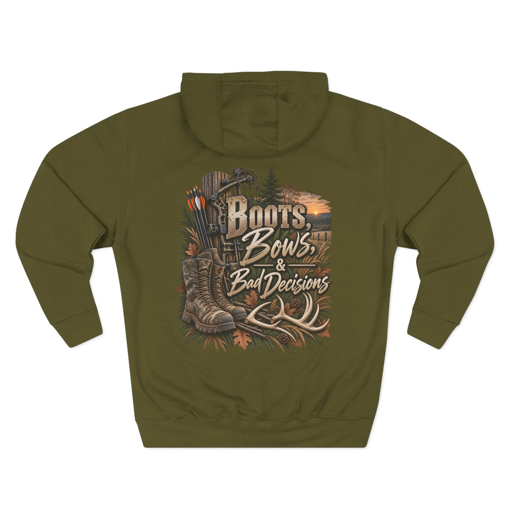 Rack & Ridge | Boots, Bows & Bad Decisions Hoodie