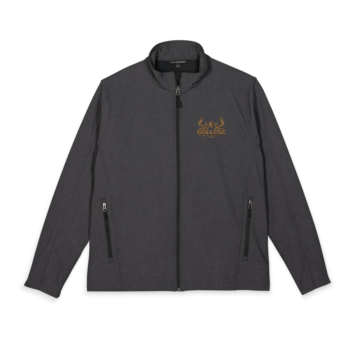 Rack & Ridge | Embroidered Soft Shell Jacket