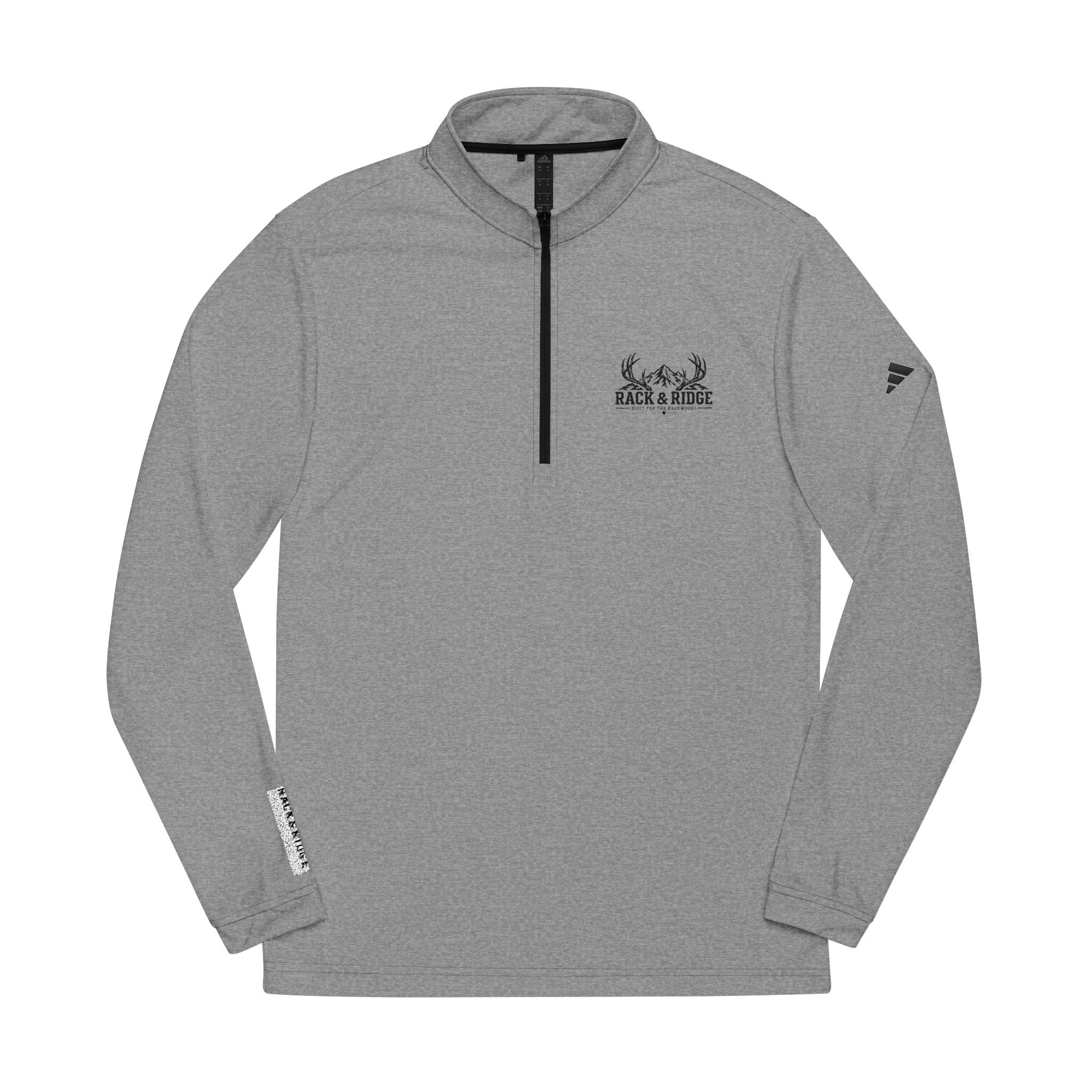 Rack & Ridge Embroidered Quarter-Zip Performance Pullover — adidas® Outdoor Layer