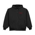 Rack & Ridge Hooded Duck Cloth Insulated Jacket — Embroidered Outdoor Work Coat