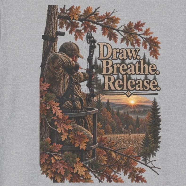 Rack & Ridge | Draw. Breathe. Release. T-Shirt