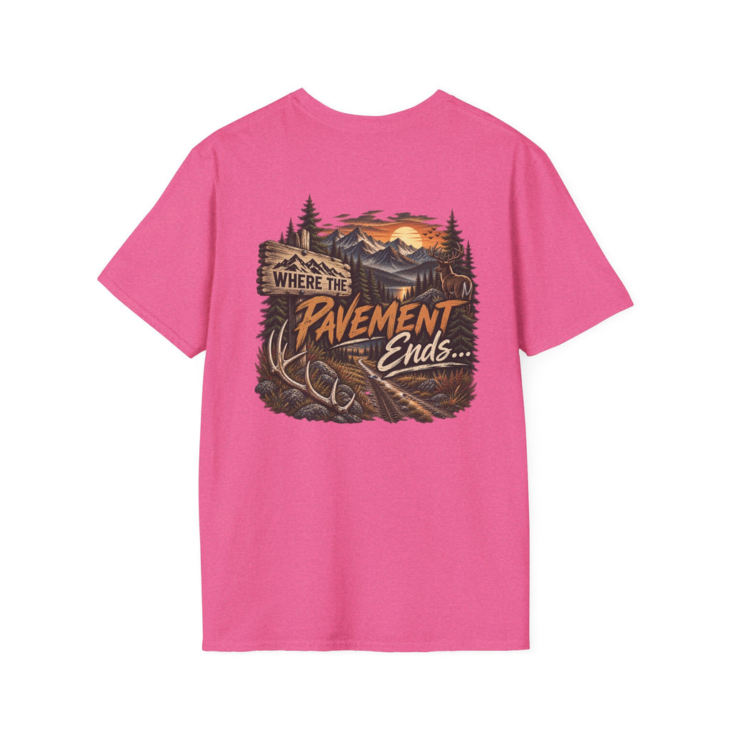 Rack & Ridge | Where the Pavement Ends T-Shirt