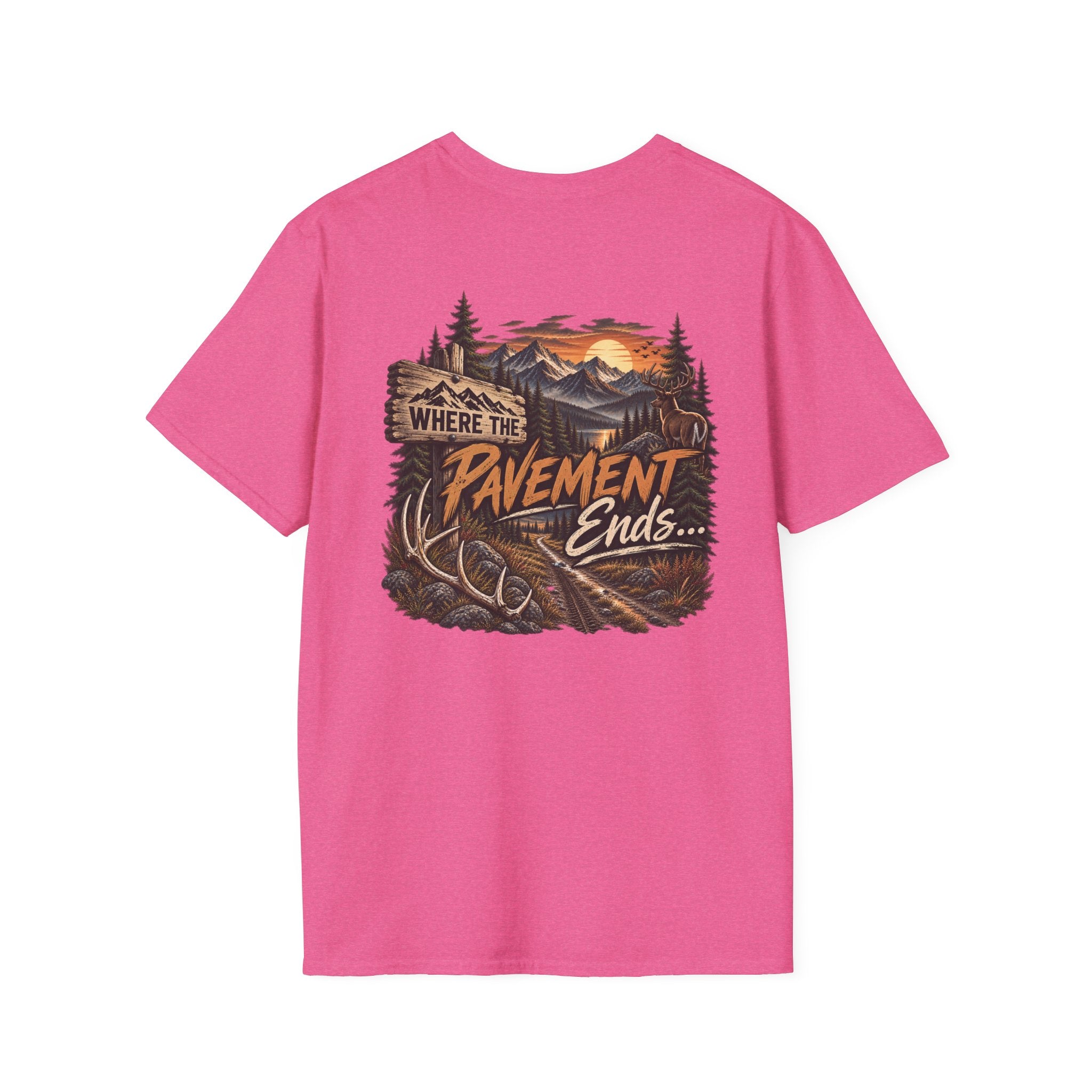 Rack & Ridge | Where the Pavement Ends T-Shirt