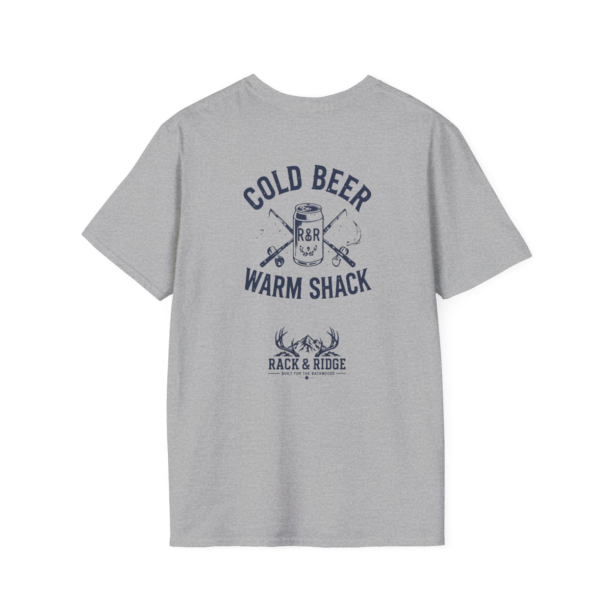 Cold Beer. Warm Shack. | Rack & Ridge T-Shirt