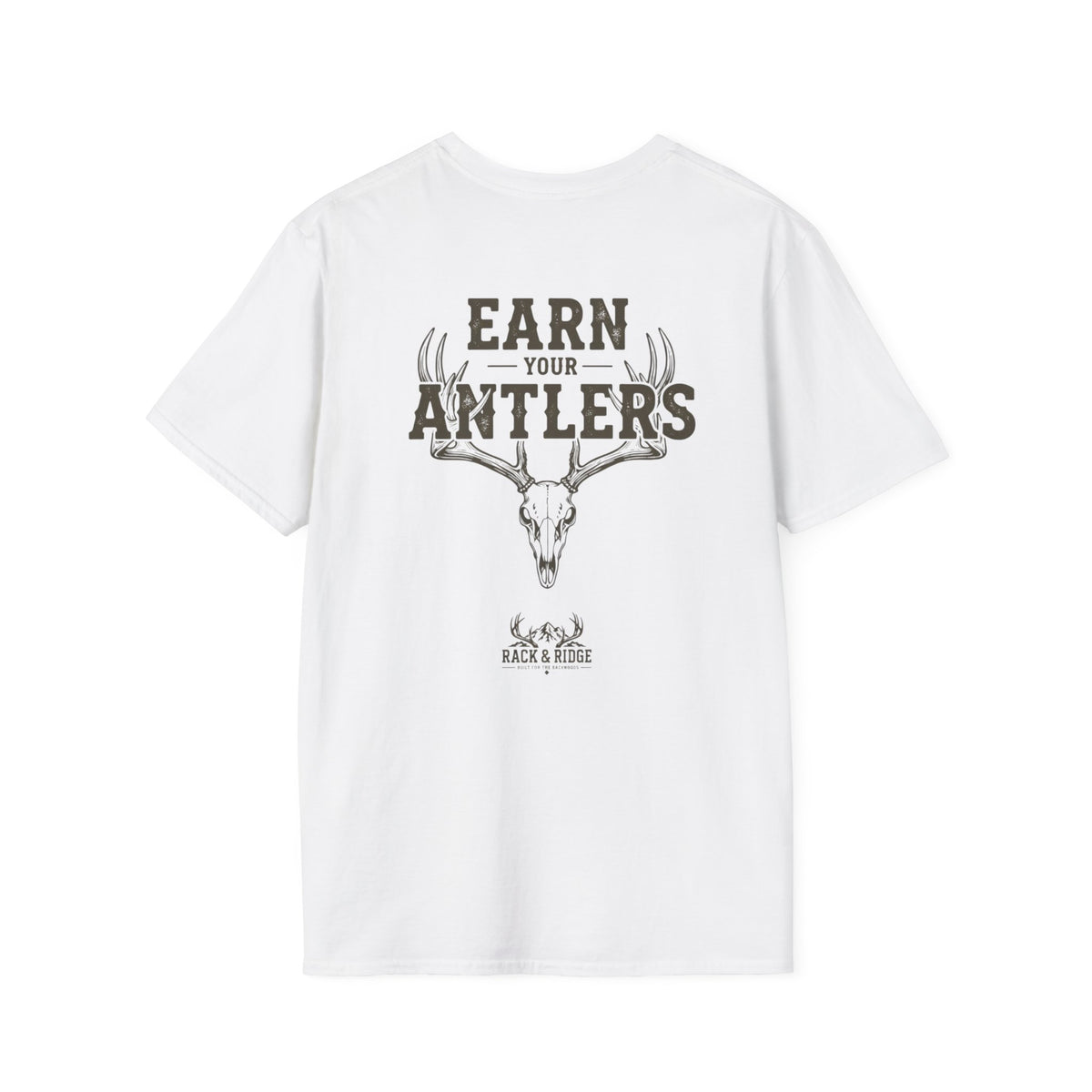 Rack & Ridge "Earn Your Antlers" T-Shirt