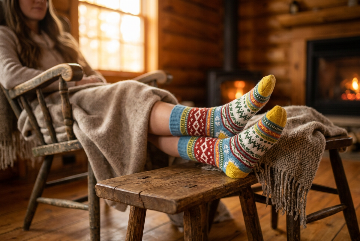 Rack & Ridge | Women's Winter Socks, 5-Pair Pack