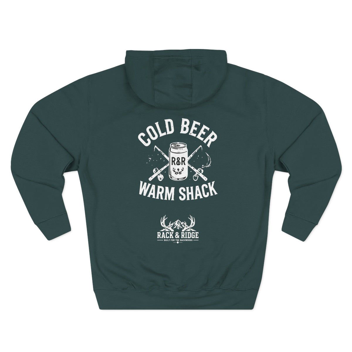 Cold Beer. Warm Shack. | Rack & Ridge Hoodie