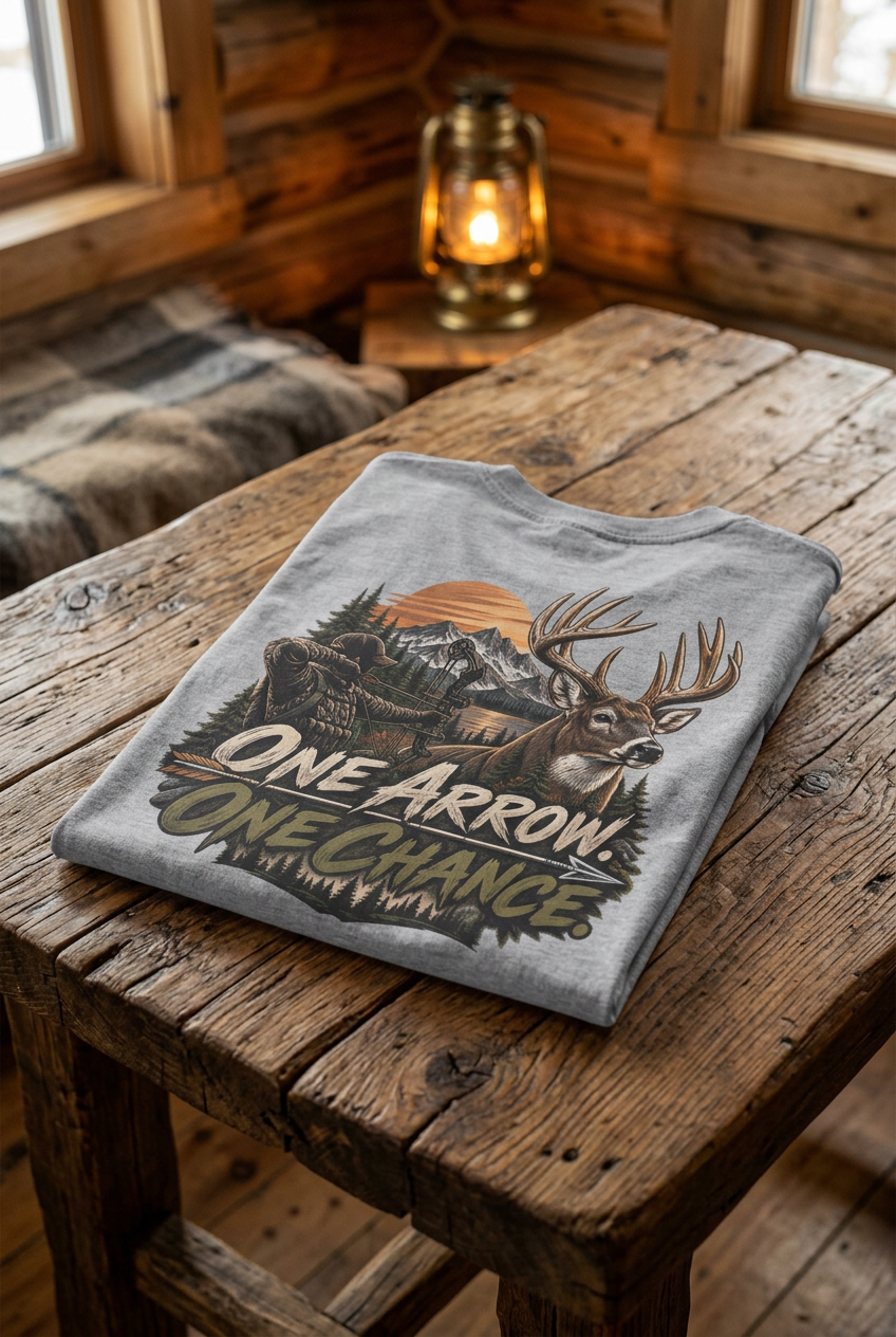 Rack & Ridge | One Arrow. One Chance. T-Shirt