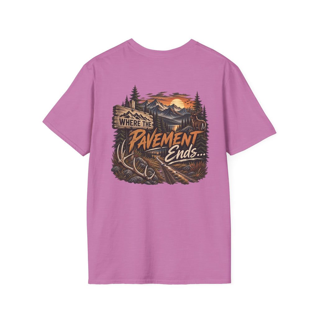 Rack & Ridge | Where the Pavement Ends T-Shirt