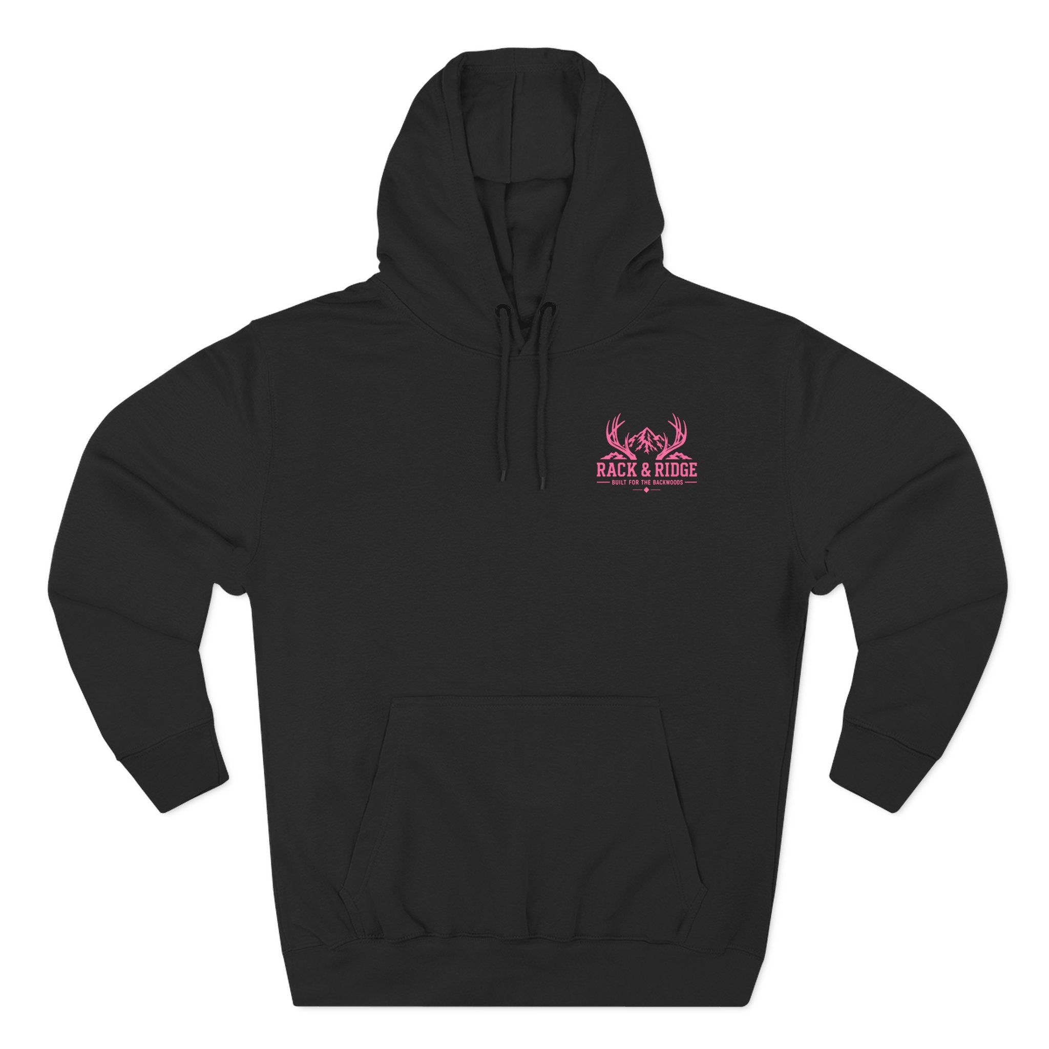 RACK & RIDGE Lipstick & Broadheads Women's Hunting Fleece Hoodie
