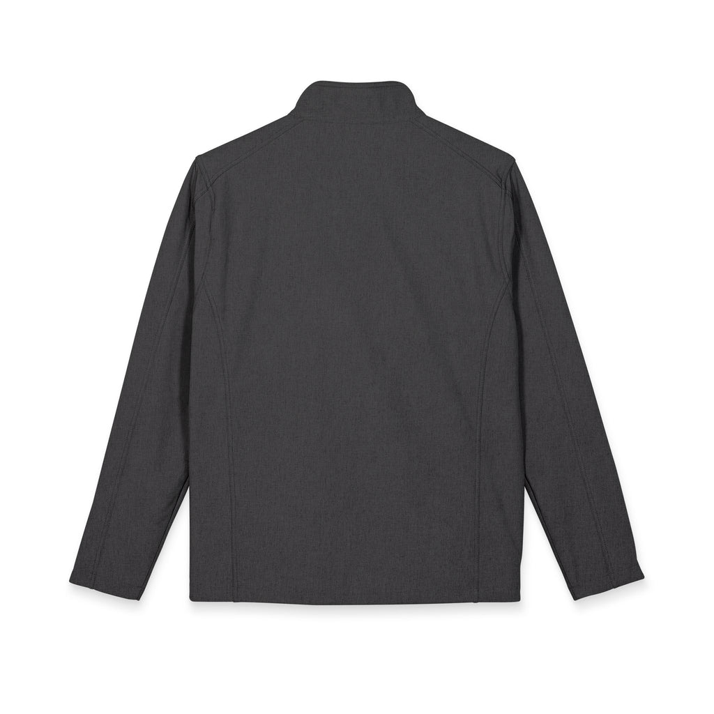 Rack & Ridge Embroidered Soft Shell Jacket — Outdoor Wind & Water Resistant Layer