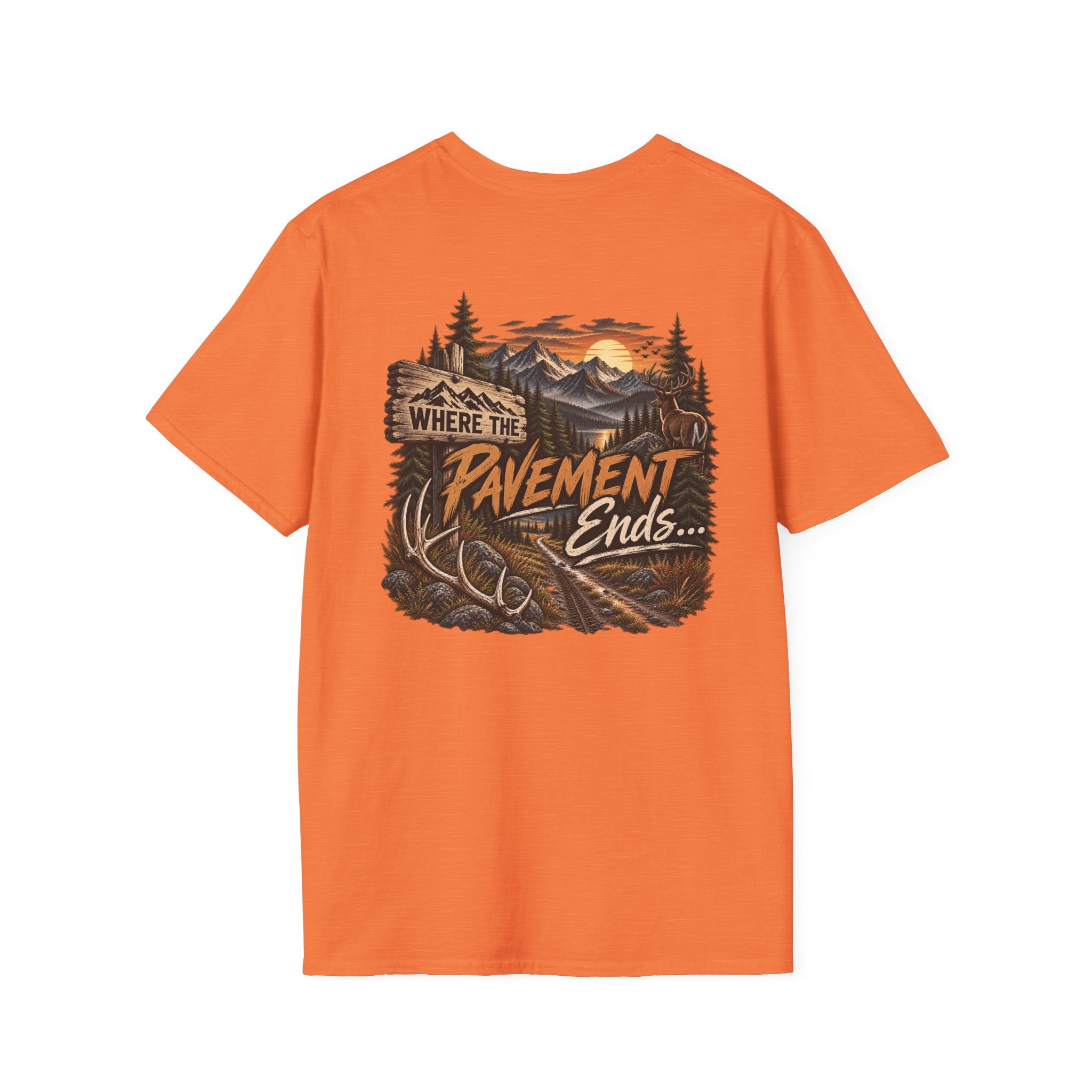 Rack & Ridge | Where the Pavement Ends T-Shirt