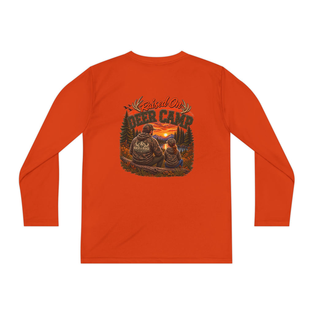RACK & RIDGE Sunset Deer Camp Youth Girls' Long-Sleeve Tee