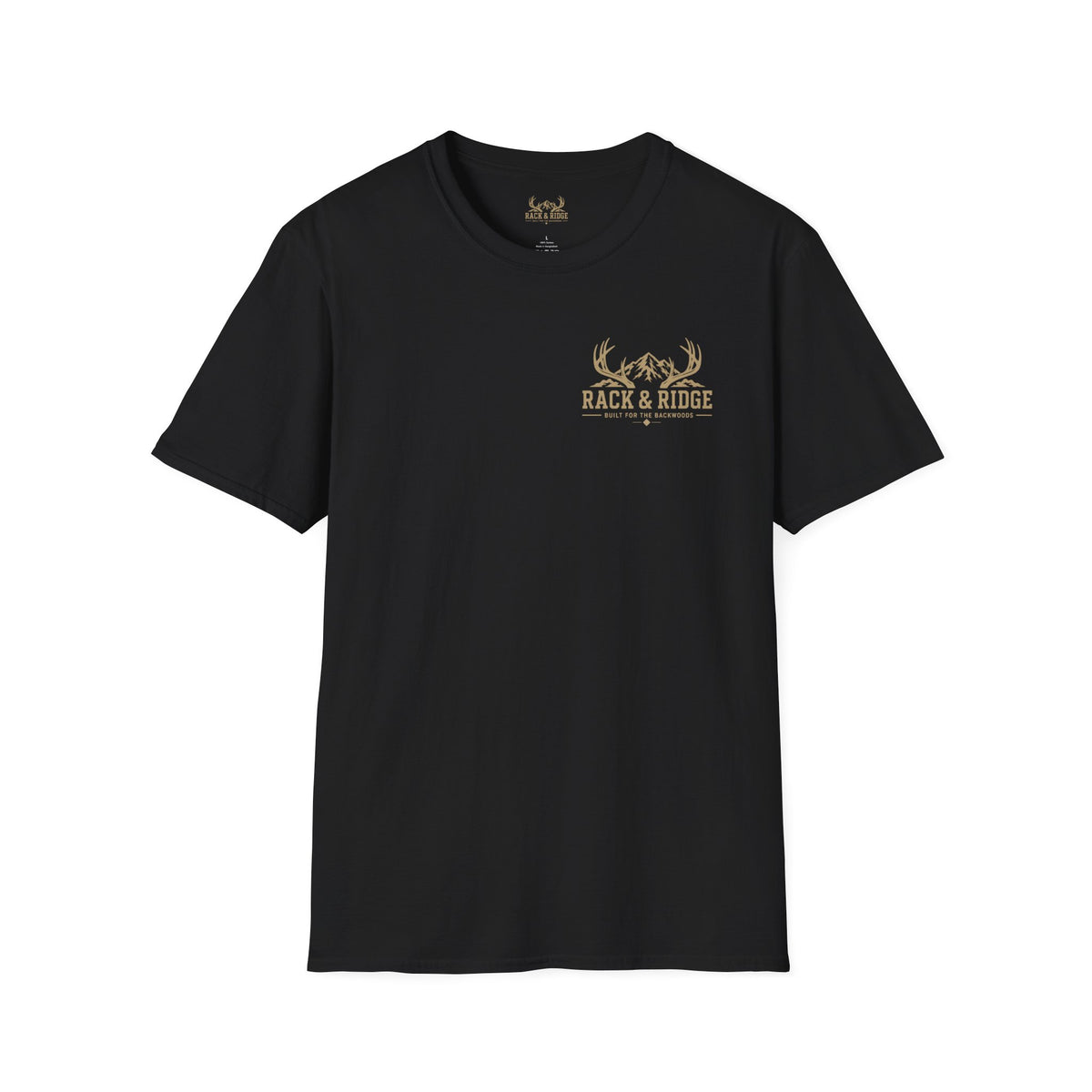Hunt Hard. Live Wild. | Rack & Ridge Flag T-Shirt