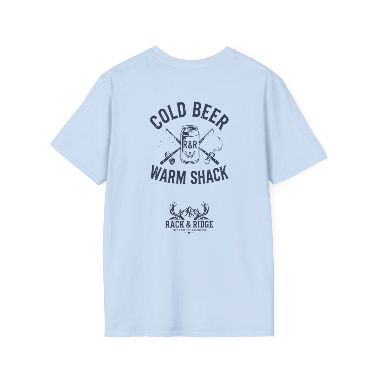Cold Beer. Warm Shack. | Rack & Ridge T-Shirt