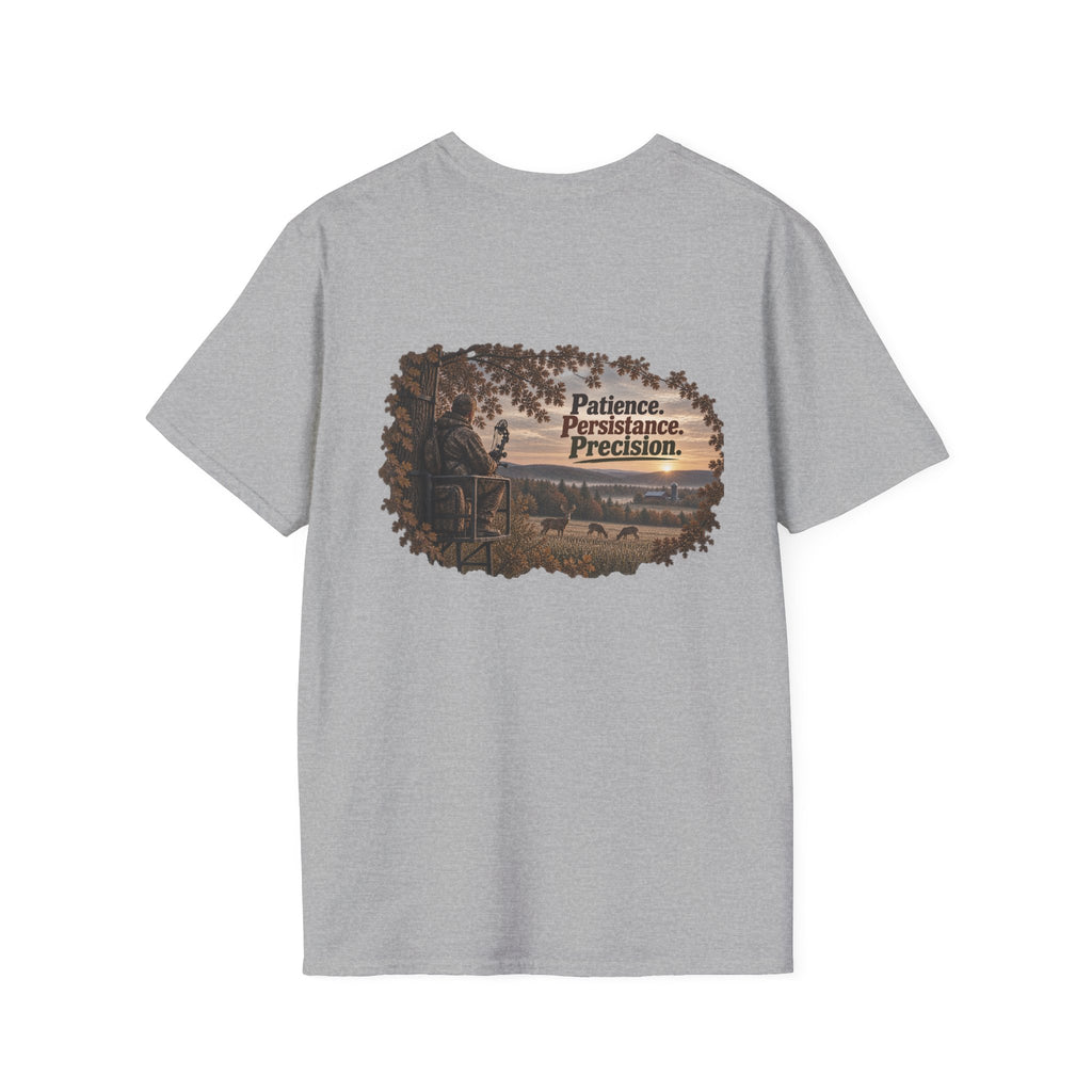Rack & Ridge Antler Logo Tee — Patience. Persistence. Precision.