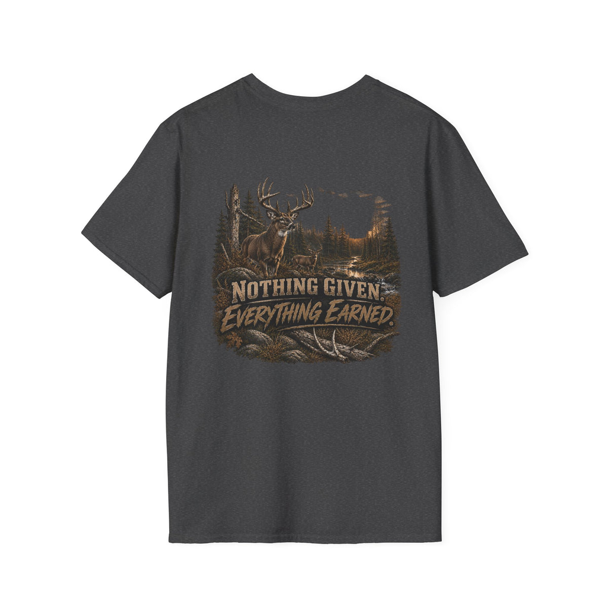Rack & Ridge | Nothing Given. Everything Earned. T-Shirt