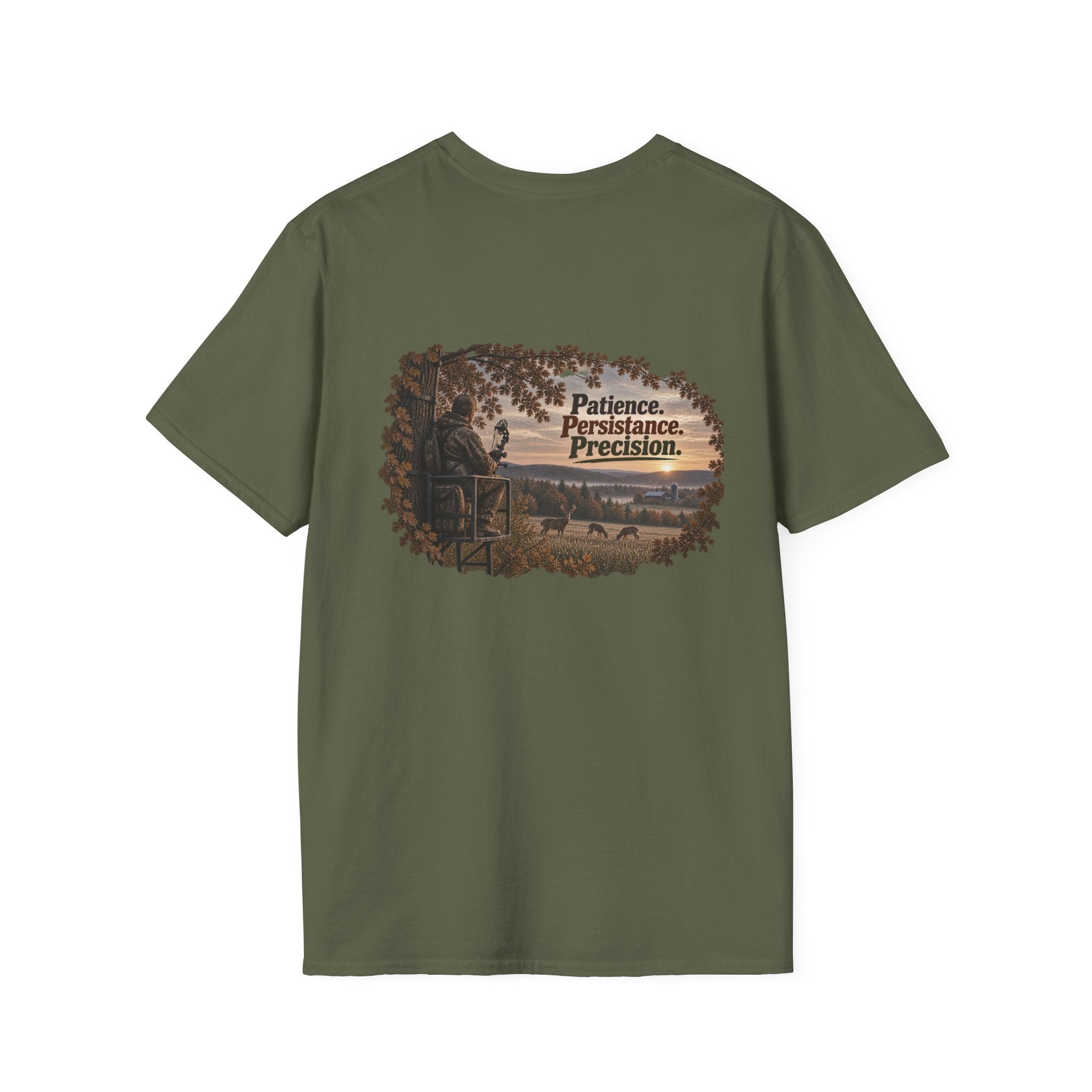 Rack & Ridge Antler Logo Tee — Patience. Persistence. Precision.