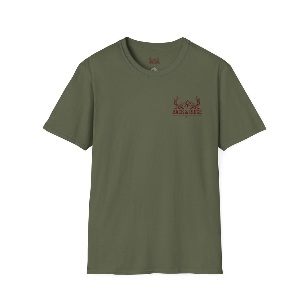 Rack & Ridge “Raised on Deer Camp” Tee — The Signature Outdoor Family Shirt