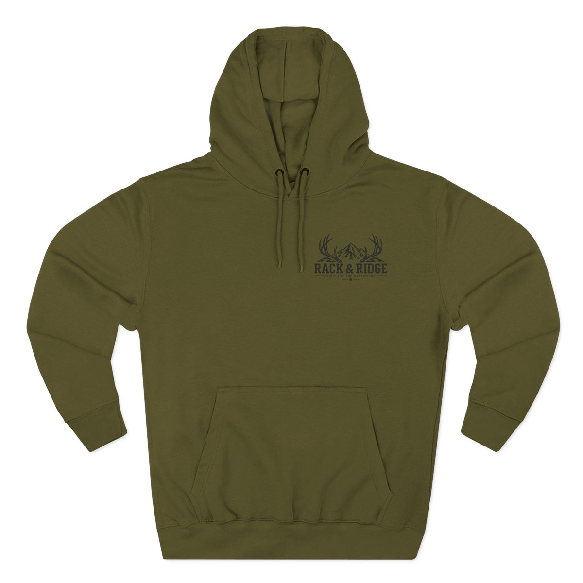 "Frozen but Fishin' "| Rack & Ridge Hoodie