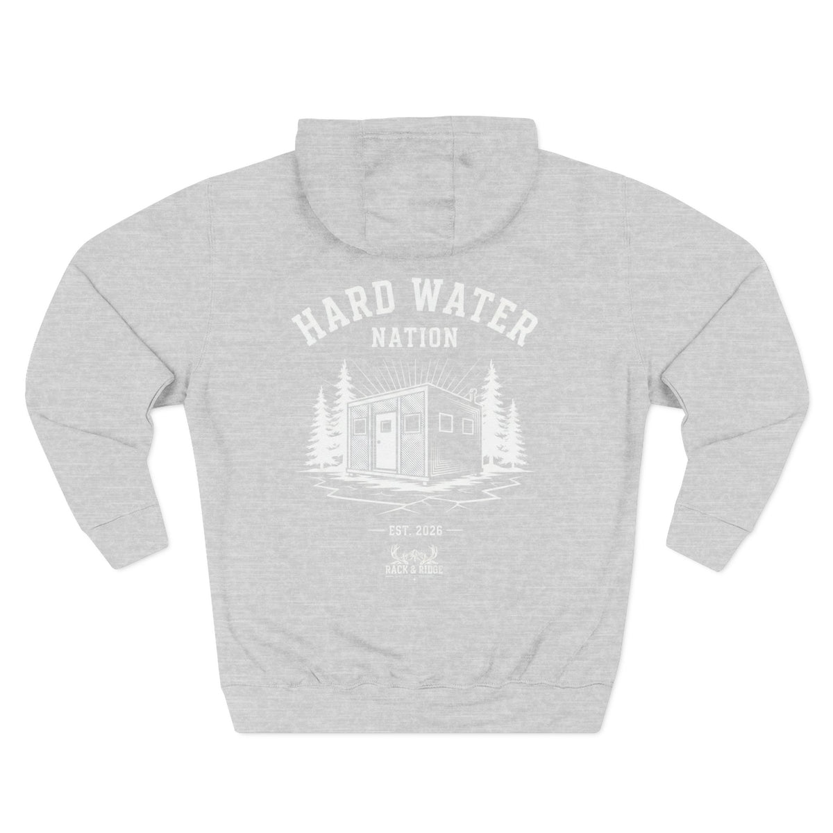 "Hard Water Nation" | Rack & Ridge Hoodie