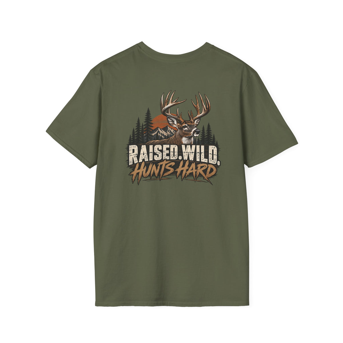 Rack & Ridge | Raised Wild. Hunts Hard T-Shirt