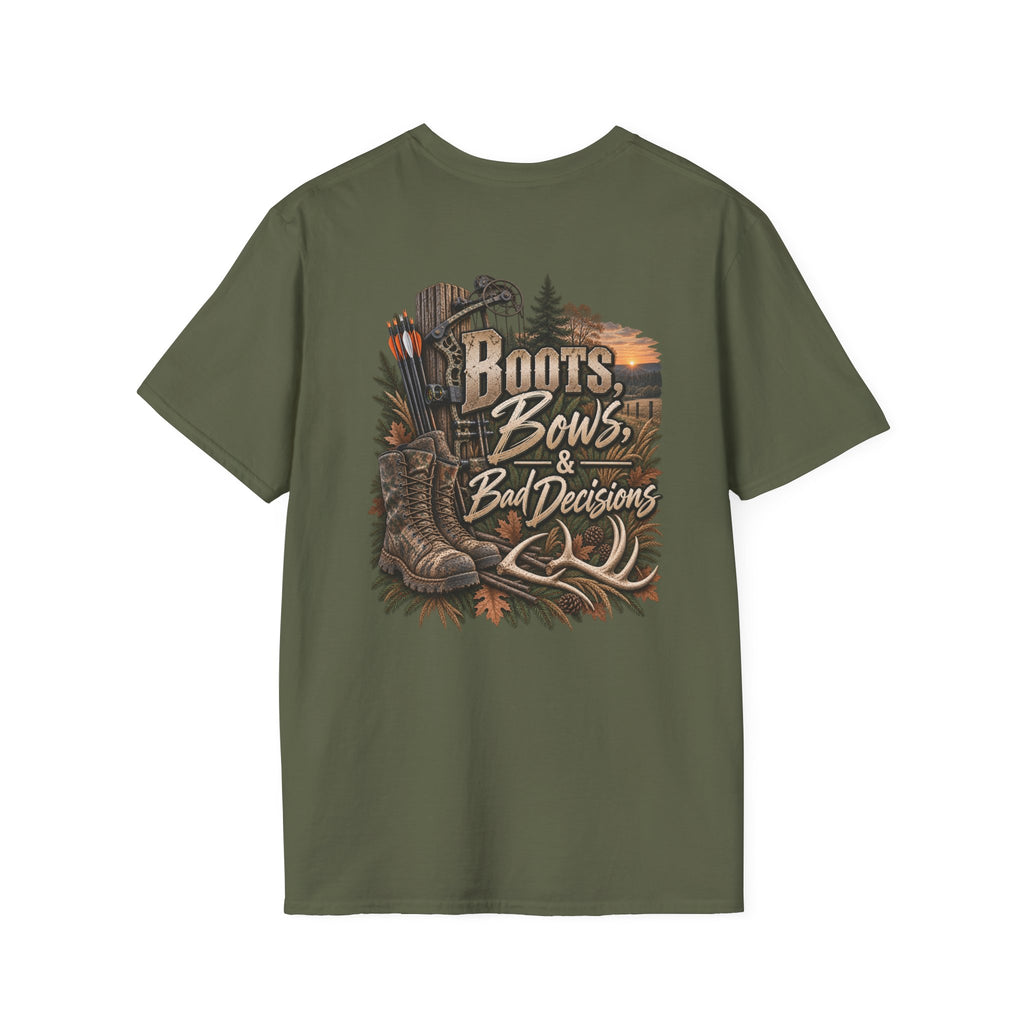 Rack & Ridge | Boots, Bows & Bad Decisions T-Shirt