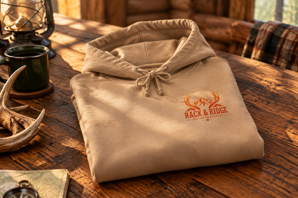Rack & Ridge | Strings, Stands & Sunrise Unisex Hoodie