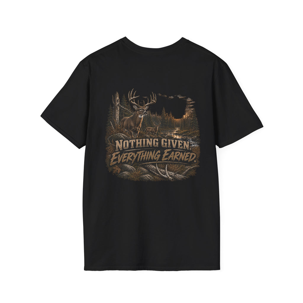 Rack & Ridge | Nothing Given. Everything Earned. T-Shirt