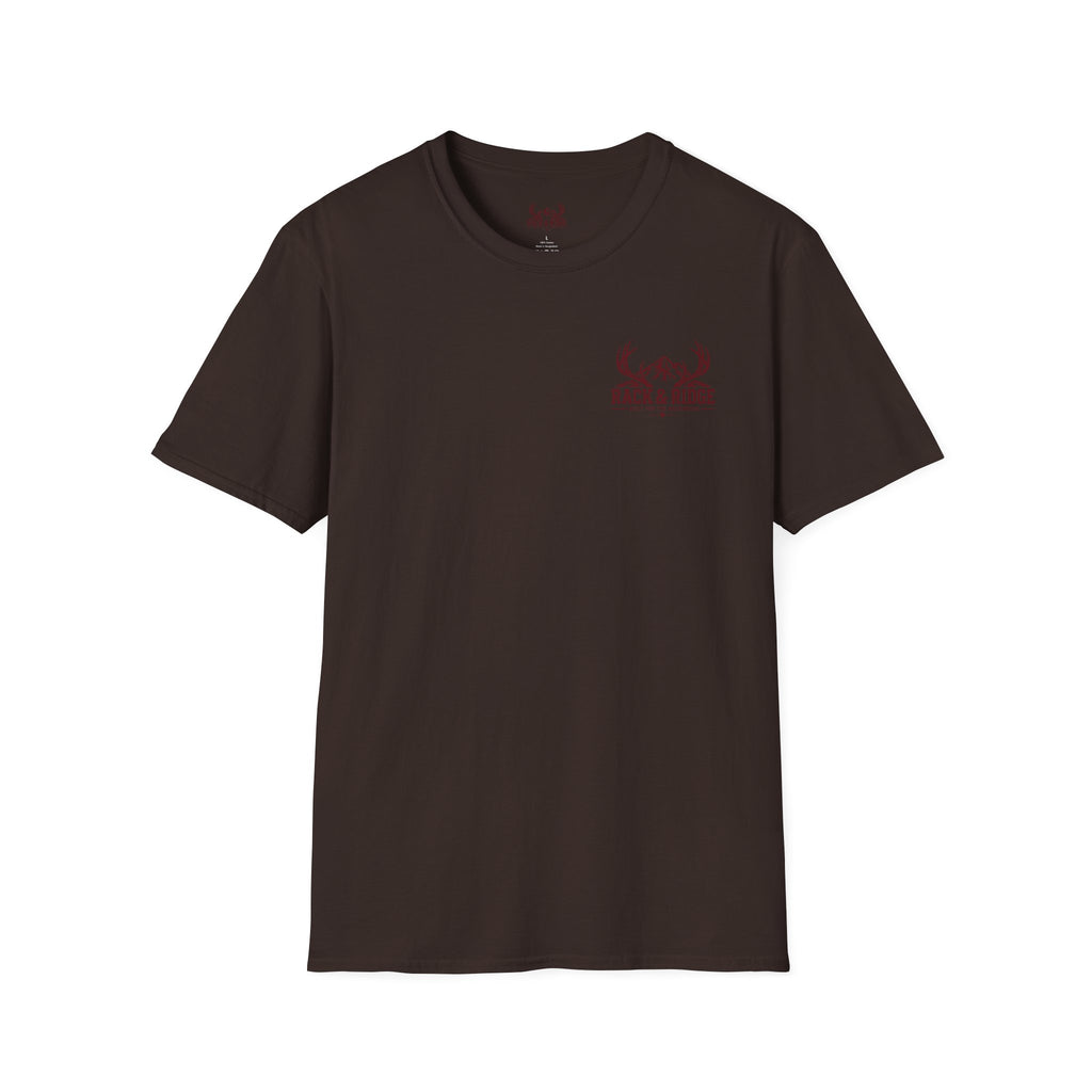 Rack & Ridge “Raised on Deer Camp” Tee — The Signature Outdoor Family Shirt