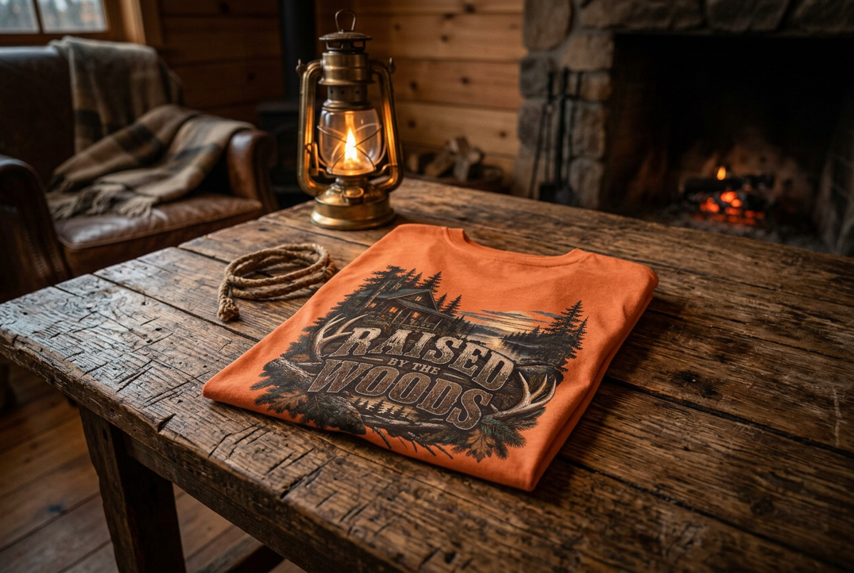 Rack & Ridge | Raised by the Woods T-Shirt