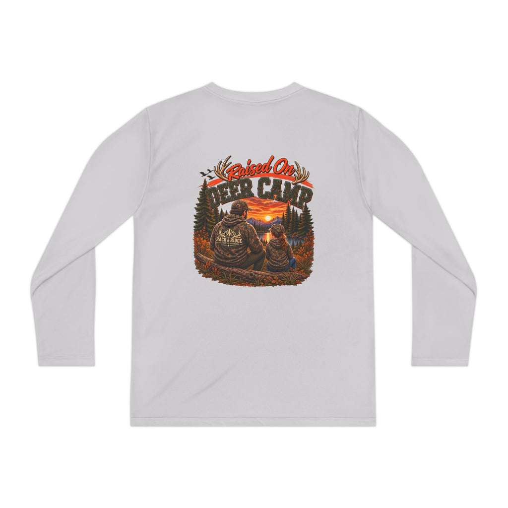 RACK & RIDGE Sunset Deer Camp Youth Girls' Long-Sleeve Tee
