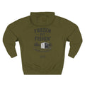 "Frozen but Fishin' "| Rack & Ridge Hoodie