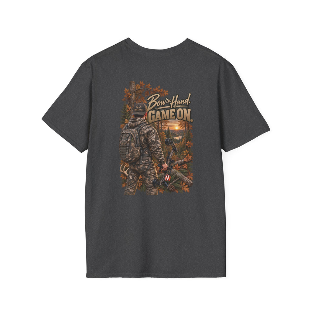 Rack & Ridge | Bow in Hand. Game On. T-Shirt