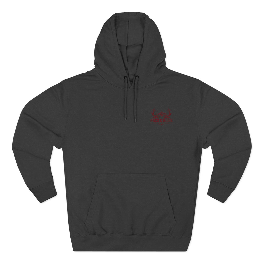 Rack & Ridge “Raised on Deer Camp” Hoodie — The Signature Hunting Family Fleece