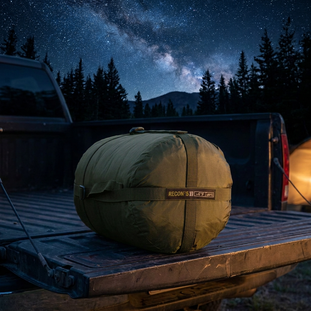 Recon 5 Sleeping Bag | Rated to -4 Degrees F