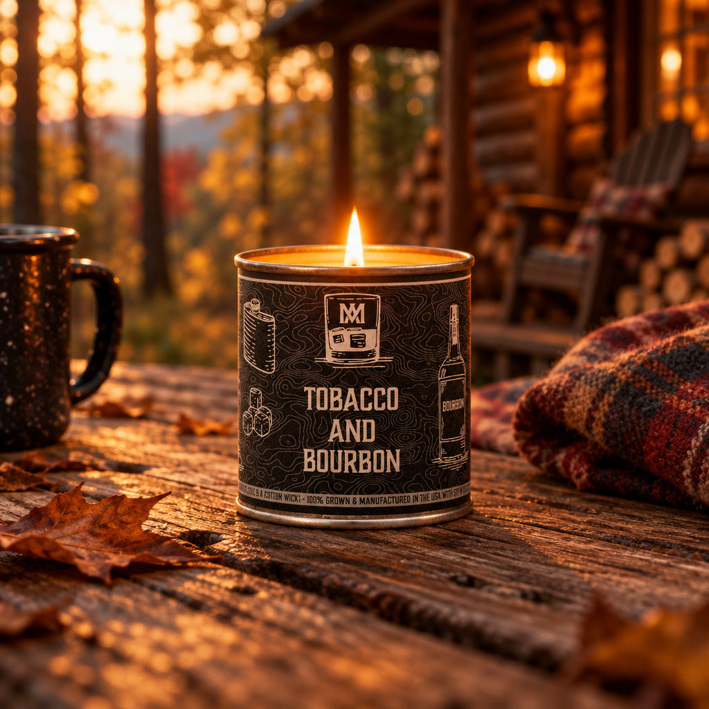 Rack & Ridge | Tobacco & Bourbon Soy Candle