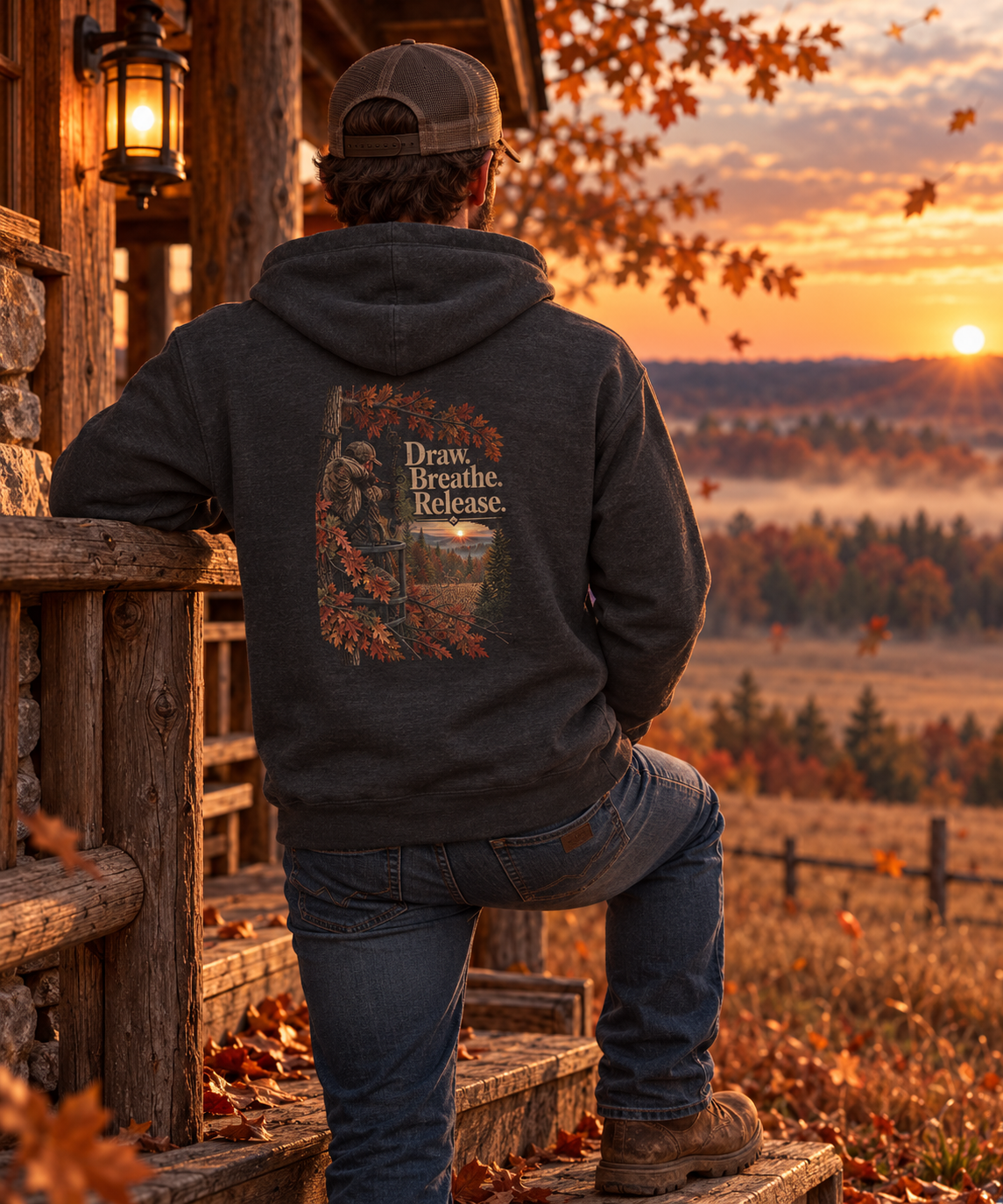 Rack & Ridge | Draw. Breathe. Release. Hoodie