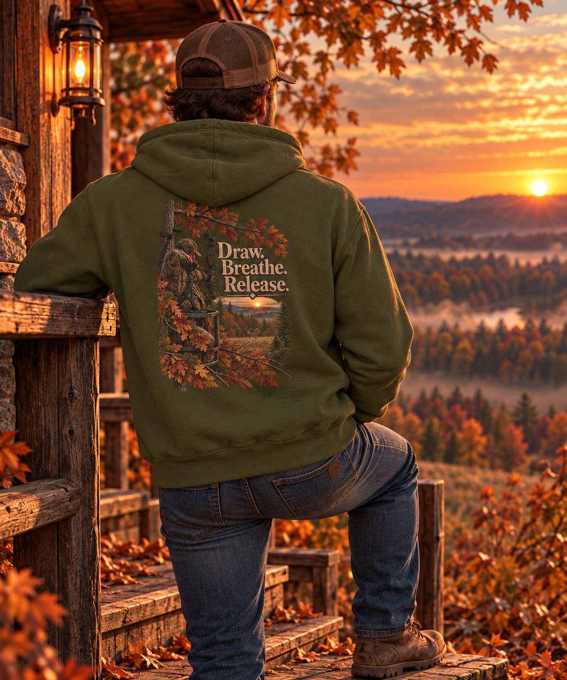 Rack & Ridge | Draw. Breathe. Release. Hoodie