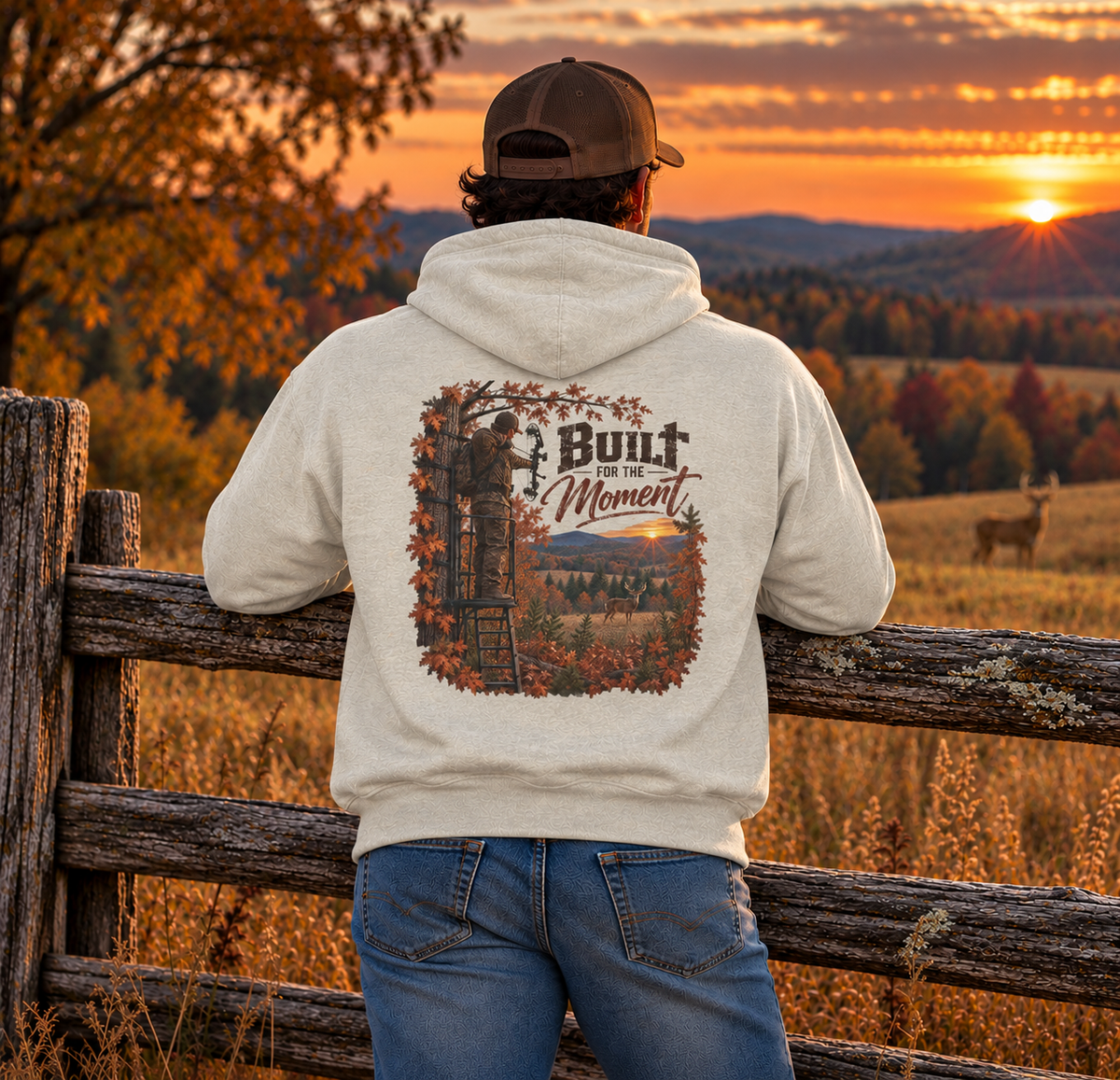 Rack & Ridge “Built for the Moment” Hoodie — Outdoor Hunting Fleece